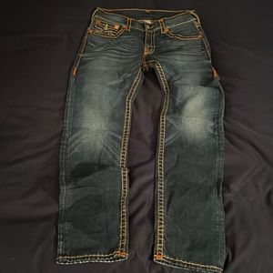 True Religion mens skinny jean, waist 34